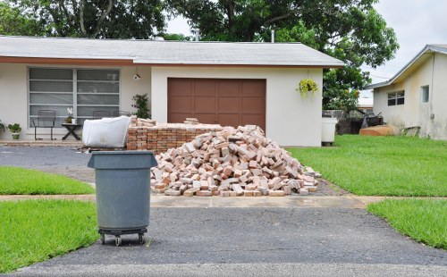 Recycling materials on site