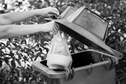 Eco-friendly disposal methods during loft clearance